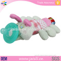 Wholesale Baby Animal Plush Toy Plastic Pacifier Funny Caterpillar Plush Toy